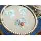 Hoshibako Works Drink Me Bow Flower Necklace(Leftovers/7 Colours/Full Payment Without Shipping)